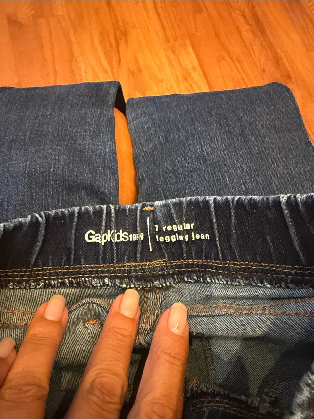 GAPKids Girls Blue Slim Stretch Legging Jeans